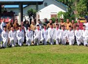 Camat Siabu Pimpin Pengukuhan Paskibra, Tanamkan Nilai Cinta Tanah Air