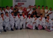 Camat Panyabungan Utara Serahkan Piagam Kepada Paskibra