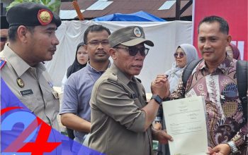 HANTARU 2025: Tapanuli Tengah Wujudkan Kepastian Hukum Melalui Penyerahan Sertipikat PTSL