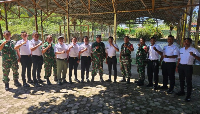 Danramil 12 Siabu Bersama SPPG Tinjau Lokasi Dapur Umum Di Kecamatan Siabu