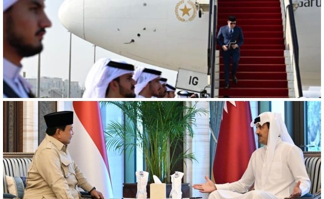 Prabowo Bertemu Emir Qatar, Tekankan Dukungan untuk Kedaulatan dan Perdamaian