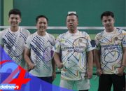 Menteri Nusron dan Wali Kota Palembang Tunjukkan Semangat Sportivitas di Lapangan Bulu Tangkis