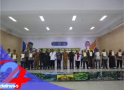 Penyerahan Sertipikat Program PTSL di Kabupaten Padang Lawas Utara