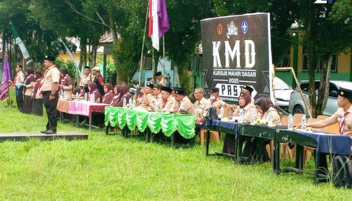 Gerakan Pramuka Santri Sumut Gelar KMD Untuk Ratusan Santri