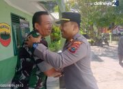 Surprise, Polsek Siabu Datangi Koramil 12 Siabu.