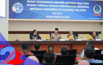 Menteri Nusron Adakan Rakor dengan Kepala Daerah Se-Sulsel