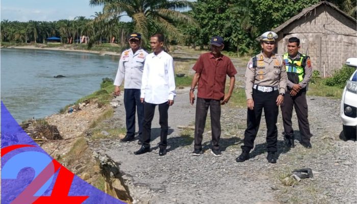 Sat Lantas Polres langkat tinjau infrastruktur eko wisata Tangkahan