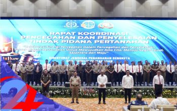 Menteri Nusron Berikan Penghargaan kepada 74 Pihak yang Berperan dalam Pencegahan Tindak Pidana Pertanahan