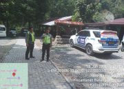 Patroli rutin  Kamseltibcar Lantas Sat Lantas Polres Langkat