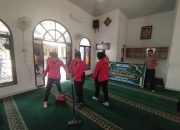 Peringati Isra’ Mi’raj, Personel Polres Tanjung Balai Gelar Aksi Bersih-Bersih Musholla