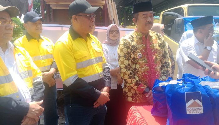 Bupati Madina Apresiasi Perhatian PT.Sorikmas Mining Terhadap Bencana Banjir