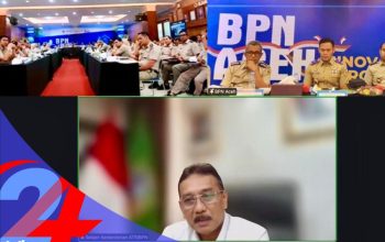 Sekjen ATR/BPN Buka Rakerda Aceh, Ingatkan Kinerja Bukan Hanya Angka tapi Juga Kualitas