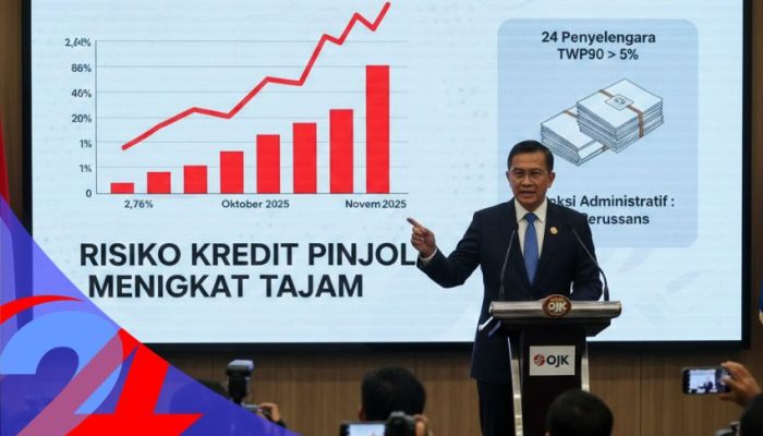 Tingkat Gagal Bayar Pinjol Nasional Tembus 4,33 Persen