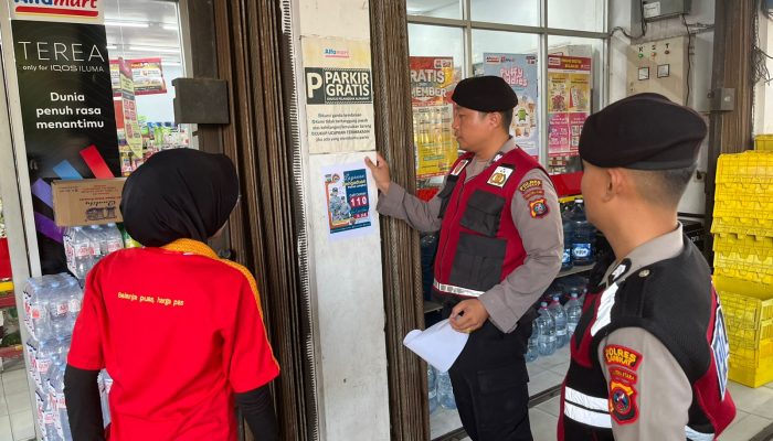 Sat Samapta Polres Langkat  Sosialisasi Call Center 110
