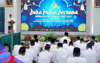 Buka Puasa Bersama KSAL, Menteri Nusron Wahid Tegaskan Pentingnya Alutsista Canggih untuk Keamanan Negara