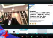 Sekjen ATR/BPN Tekankan Pentingnya Sinergi Pusat-Daerah dalam Implementasi Permen Baru