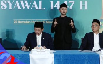 Sidang Isbat Putuskan 1 Syawal 1447 H Sabtu, Hilal Tak Terlihat di Seluruh Indonesia
