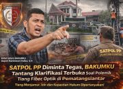 Satpol PP Diminta Tegas, BAKUMKU Tantang Klarifikasi Terbuka Soal Polemik Tiang Fiber Optik di Pematangsiantar