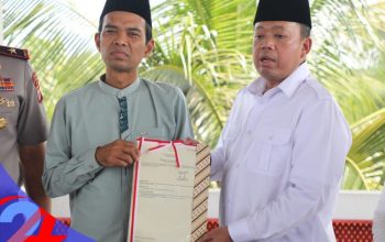 Menteri ATR/BPN Apresiasi Ustaz Abdul Somad Beralih ke Sertipikat Elektronik: “Ini Contoh bagi Ponpes dan Masyarakat”