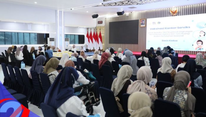 KORPRI ATR/BPN Fasilitasi Vaksinasi HPV Terjangkau bagi Ratusan Pegawai Perempuan