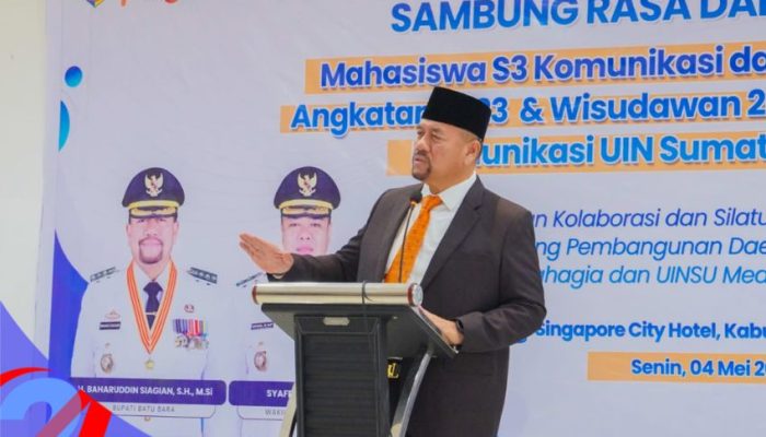 Bupati Batu Bara Dorong Kolaborasi Tanpa Sekat Antara Pemerintah dan Akademisi UINSU