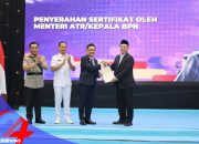 Menteri Nusron Serahkan Sertipikat Hak Pakai ke Lemhannas RI di HUT ke-61: Wujud Komitmen Jaga Aset Negara