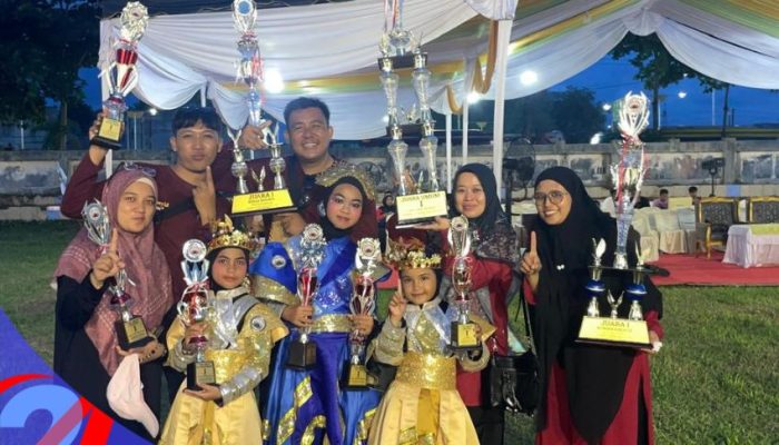 Tampil Memukau di Festival Bumi Serampang XII, Marching Band MIS Al-Husna Sabet Juara Umum I