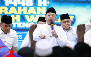 Hadiri Tahun Baru Islam Bersama Ahmad Luthfi, Menteri ATR/BPN Ajak Umat Hijrah Amankan Aset Wakaf