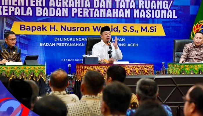 Menteri Nusron di Aceh: Transformasi Layanan Berorientasi Kepuasan Masyarakat