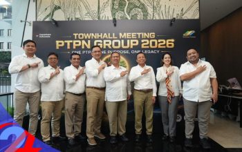 Tingkatkan Efisiensi dan Tata Kelola, PTPN IV PalmCo Raih Tiga Penghargaan di PTPN Group 2026