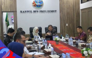 Percepat Penyelesaian Laporan Pertanahan, Ombudsman RI dan Kanwil BPN Sumut Gelar Rakor Bersama