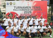 Pererat Sinergi Instansi, Kementerian ATR/BPN Berlaga di Turnamen Tenis Piala Gubernur DKI Jakarta 2026