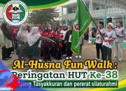 Semarak Fun Walk Milad ke-38 Pesantren Al-Husna: Dari Senam Bersama, Pererat Silaturahmi Hingga Doorpize Menarik