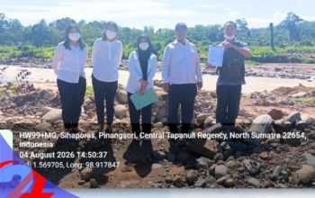 Dukung Ketertiban Tata Ruang, Kantah Tapanuli Tengah Tinjau Lokasi PKKPR PT Khayanan Multi Prima