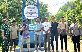 PT TGS Serahkan CSR Kepada Warga Dusun 4 dan Dusun 6 Desa Namukur Utara