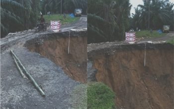 jalan rusak pamah langkat