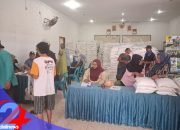 Pemdes Bangun Sari Salurkan Bantuan Pangan Pemerintah Pusat Kepada Warga Miskin