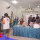 Pemdes Bangun Sari Salurkan Bantuan Pangan Pemerintah Pusat Kepada Warga Miskin
