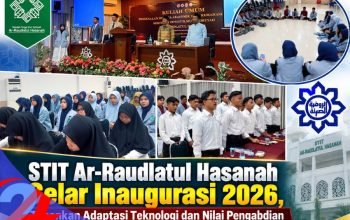 STIT Ar-Raudlatul Hasanah Gelar Inaugurasi 2026, Tekankan Adaptasi Teknologi dan Nilai Pengabdian