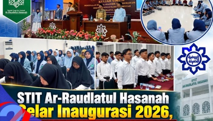 STIT Ar-Raudlatul Hasanah Gelar Inaugurasi 2026, Tekankan Adaptasi Teknologi dan Nilai Pengabdian