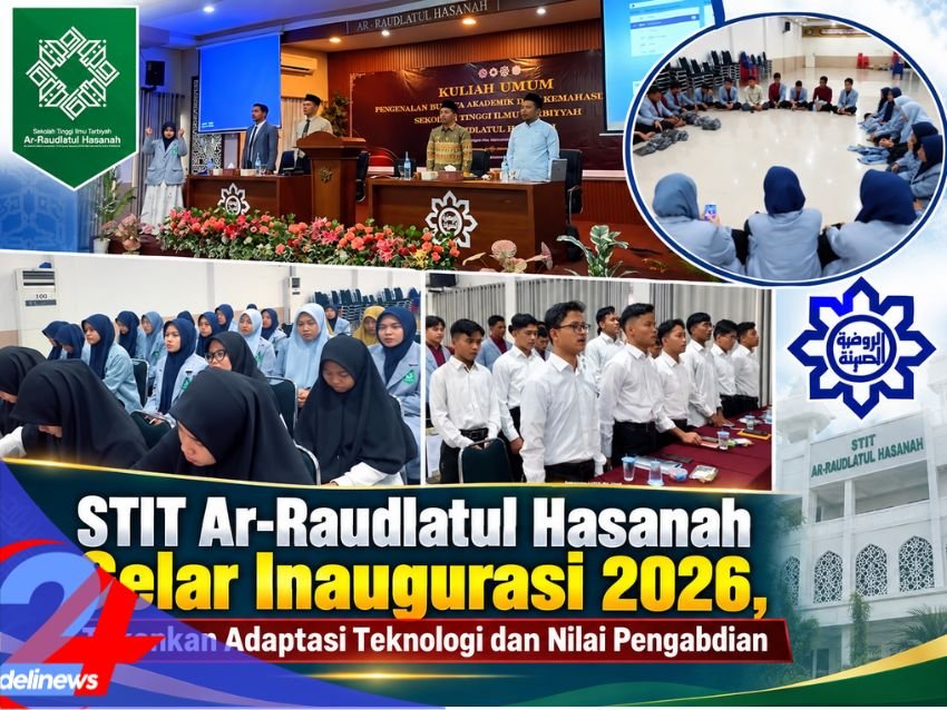 STIT Ar-Raudlatul Hasanah Gelar Inaugurasi 2026, Tekankan Adaptasi Teknologi dan Nilai Pengabdian