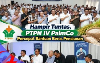 Hampir 100 Persen, PTPN IV PalmCo Salurkan Rp579 Miliar Kompensasi Lumpsum Beras Purnakarya