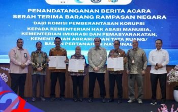 Kementerian ATR/BPN Terima Barang Rampasan Negara dari KPK senilai Rp763 Juta untuk Operasional Layanan