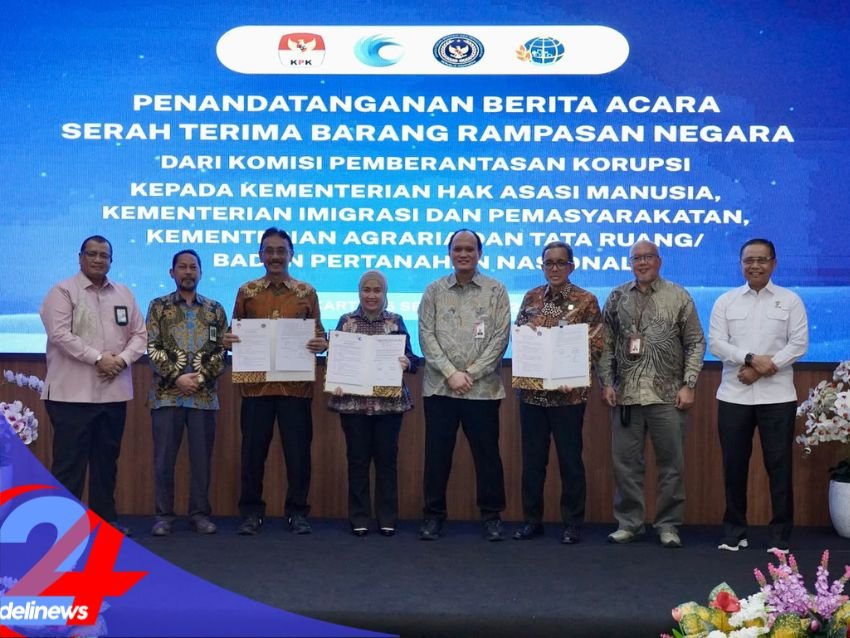 ATR/BPN Terima Barang Rampasan Negara dari KPK Senilai Rp763 Juta