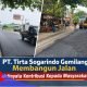 PT. Tirta Sogarindo Gemilang Membangun Jalan Buktinyata Kontribusi Kepada Masyarakat