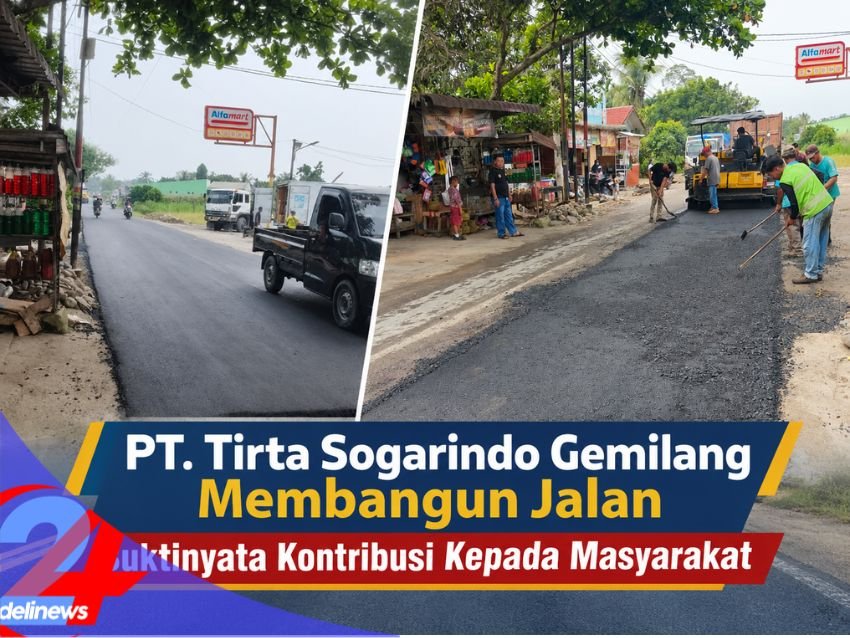PT. Tirta Sogarindo Gemilang Membangun Jalan Buktinyata Kontribusi Kepada Masyarakat