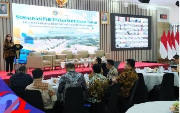 ATR/BPN dan Komisi II DPR RI Kolaborasi Percepat Sertipikasi 3 Juta Bidang Tanah MBR