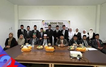 Pascasarjana FAI Universitas Alwashliyah Medan Gelar Sidang Tesis Perdana