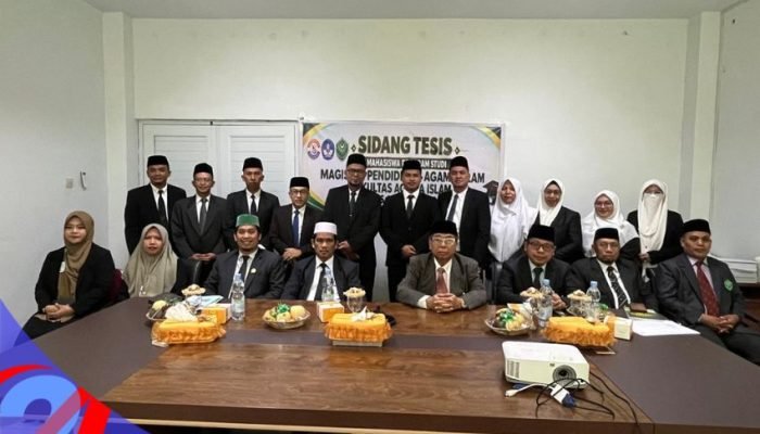 Pascasarjana FAI Universitas Alwashliyah  Medan Gelar Sidang Tesis Perdana