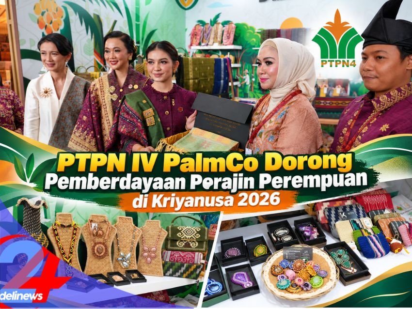 PTPN IV PalmCo Fasilitasi UMKM Kriya di Kriyanusa 2026, Dorong Kemandirian dan Akses Pasar Global